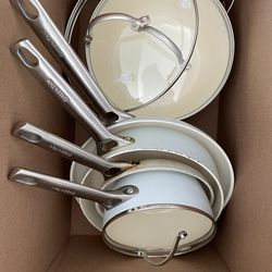 GreenPan Padova Cookware Set for Sale in Brooklyn, NY - OfferUp