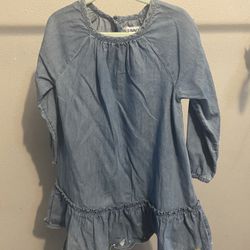 Toddler Girl Long Sleeve Dress 