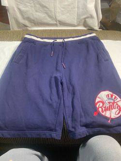 Runtz Navy Blue Fleece Shorts XXL