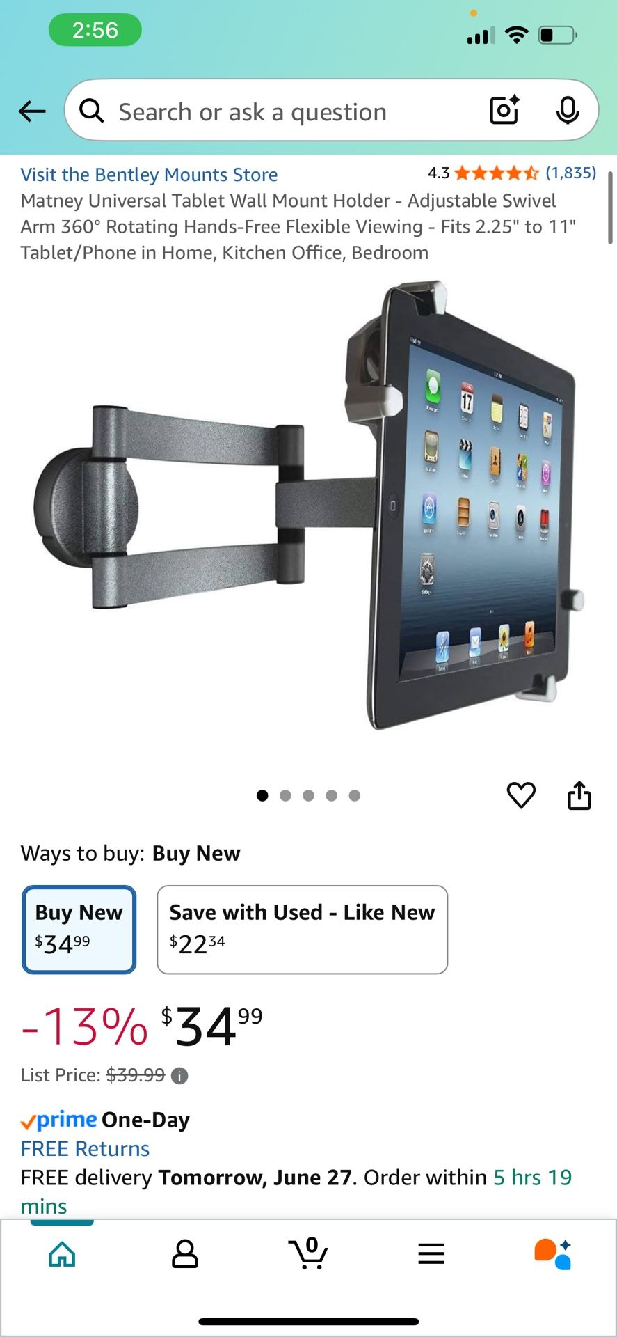 iPad Wall Mount