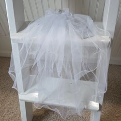 Brand New Communion Veil