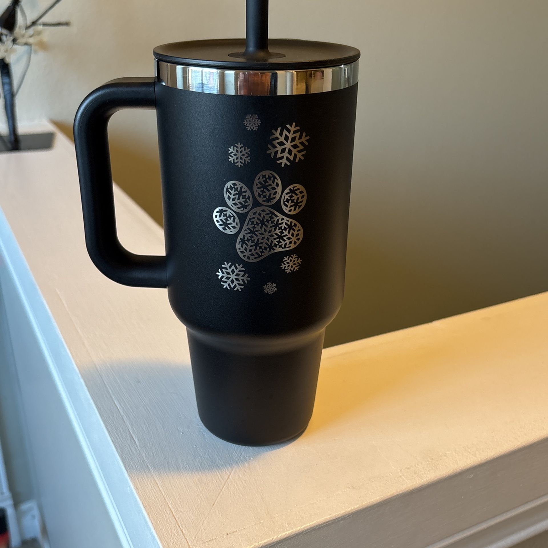 Hydroflask With Straw, 32 Oz