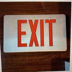 Exit Sign Emergency Light- Cooper Lighting TPX Series