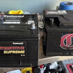 Car/truck Batteries New!