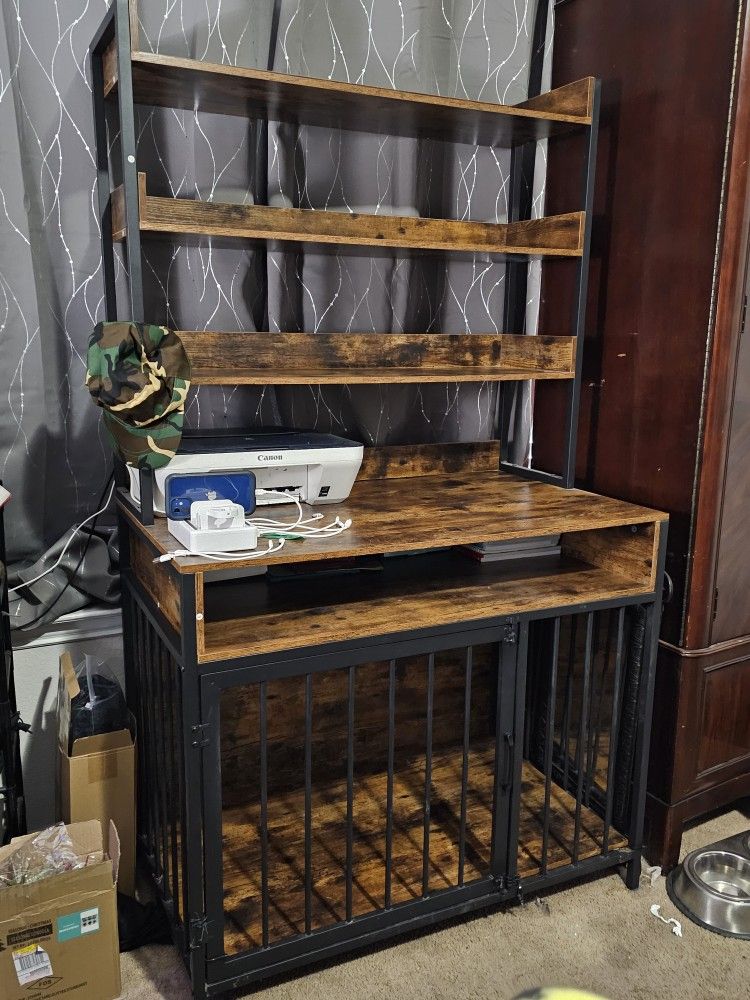 Dog Crate/ Shelf
