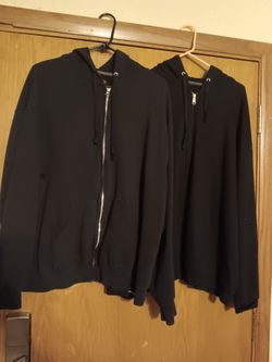 Zip Ups Like New Size Xl