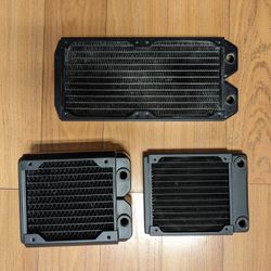 PC Watercooling Parts, Radiators, Pump, CPU Block, & Fittings!