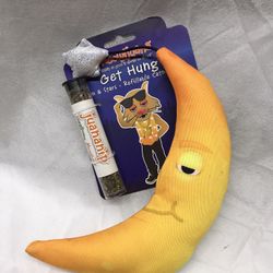 NEW Get Hung Refillable Moon and Stars Catnip Cat Toy 