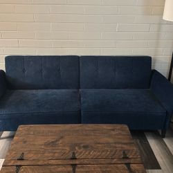 Blue Futon