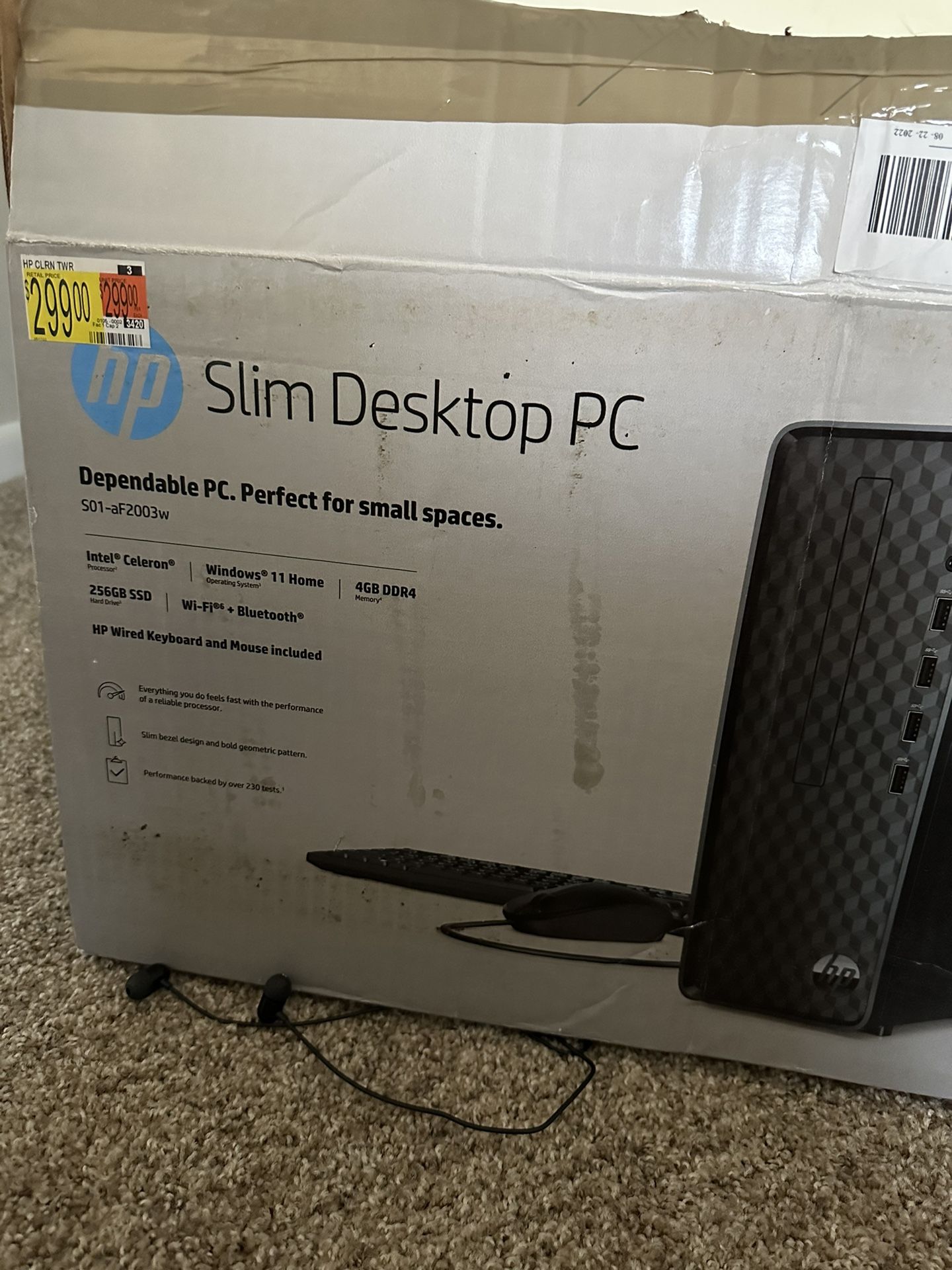 HP Slim Desktop PC