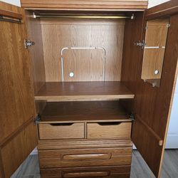 Wood Armoire For Sale