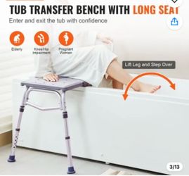Banco de transferencia para bañera