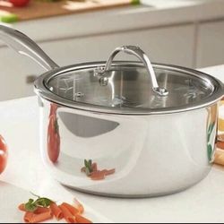 Olla De 3-qt De Acero Inoxidable De Princess House 