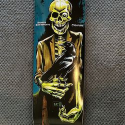  Creature Darren Navarrette Vampire Skull Skateboard Deck 8.8