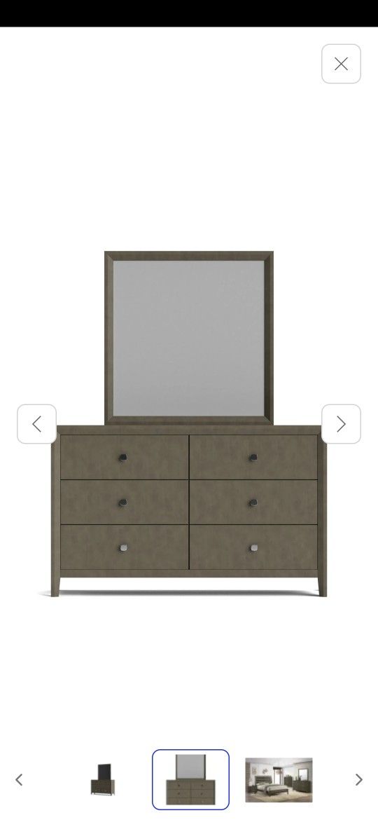 Linden Dresser & Mirror