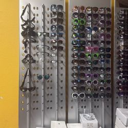 Built Ready To Use Sunglasses Rack Holds 48 Pairs Eyeglasses