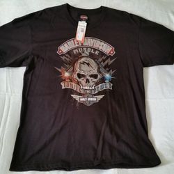 Harley Davidson Men T-shirt XL New
