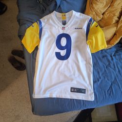 Mathew Stafford Jersey White