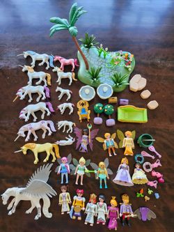 Playmobile princess fairies unicorns