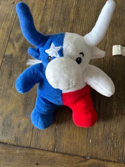 Souvies 7" Plush Texas Flag Longhorn Mascot  2021