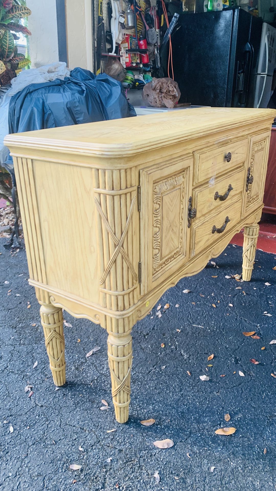 Craft console table