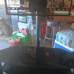 Glass Tv Stand 
