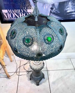 Antique Stiffel Lamp 43”H