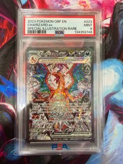 Pokemon TCG 2023 Obsidian Flames Special Illustration Rare Charizard Ex PSA 9