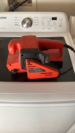 Black & Decker belt sander