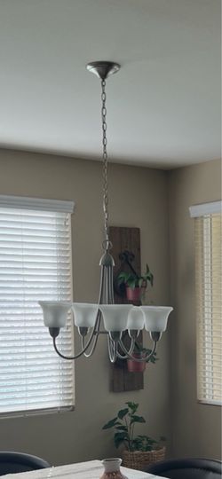 5 bulb chandelier