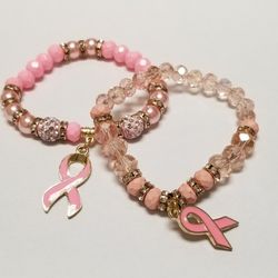 2/25 Pink Cancer Awareness Braclet