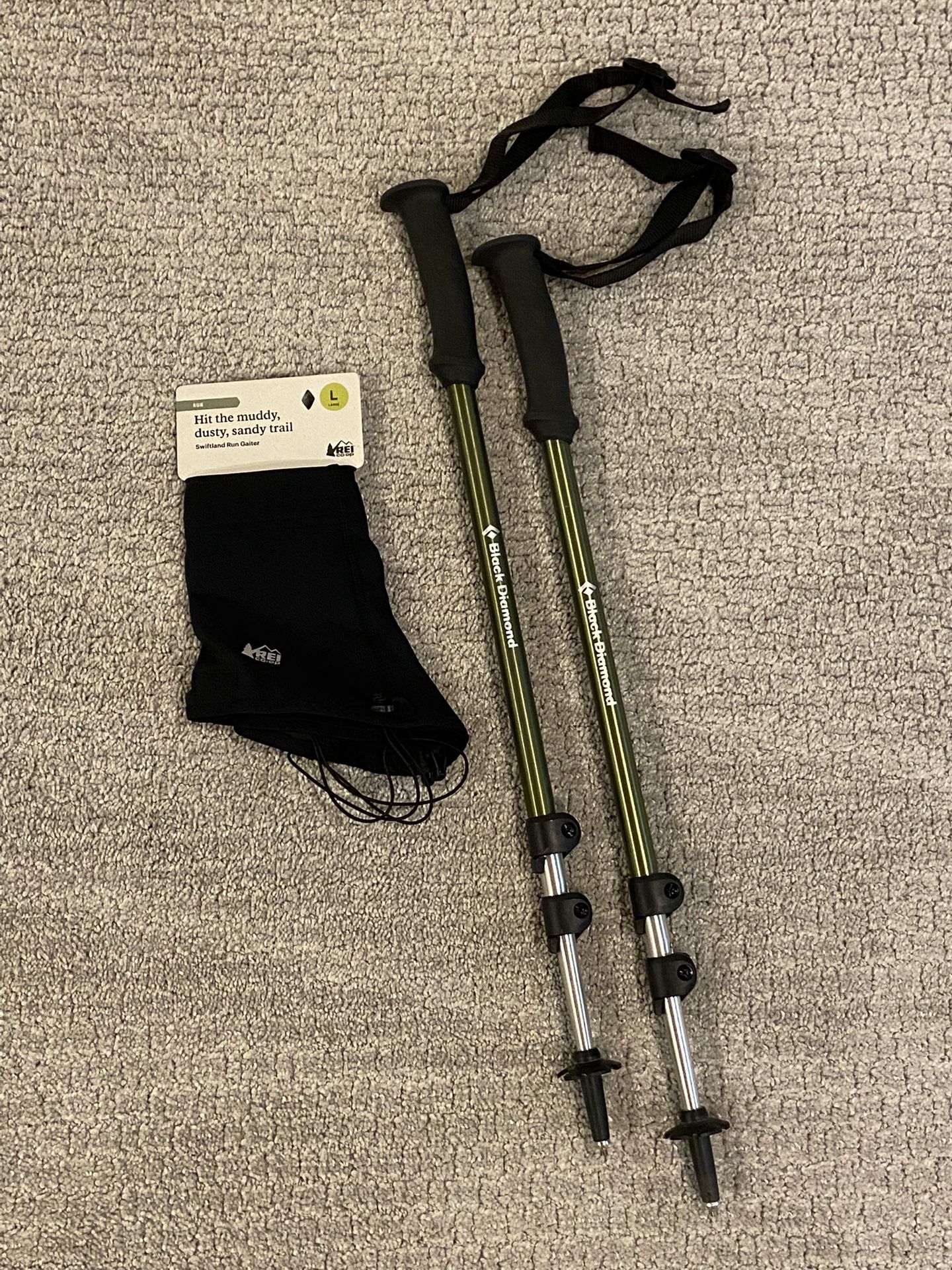Black Diamond Hiking Poles And Gaiters