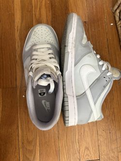 Kids Nike Dunk Low Puré Platinum/wolf Grey
