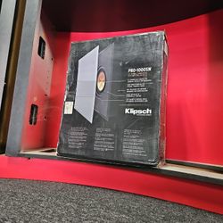Klipsch In wall subwoofer 10" PRO-1000SW