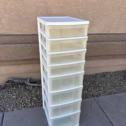 Drawer tower/ storage: 43”tall*16”deep*13”wide