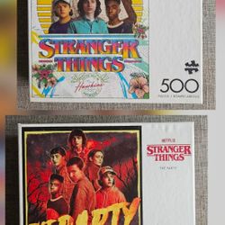 Puzzles! $5! 19th Ave and Union Hills- Stranger Things, Paris, Lego