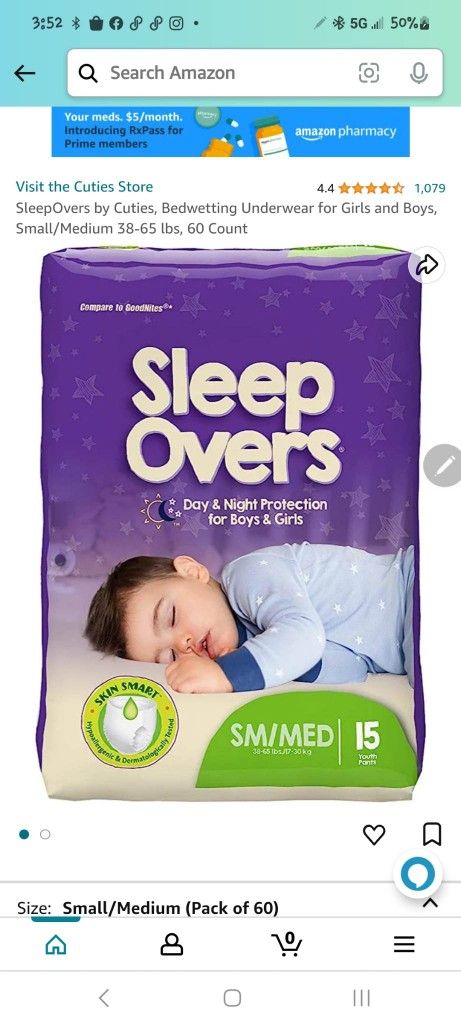 Sleep Over Diapers 