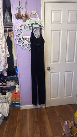 Black jump suit