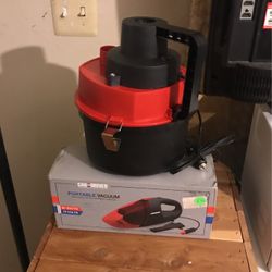 TWO Small PORTABLE  VACUMCLEANERS 