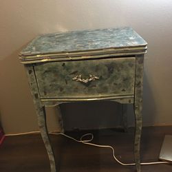 Sewing machine table