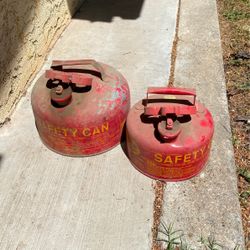 Old Gas Cans
