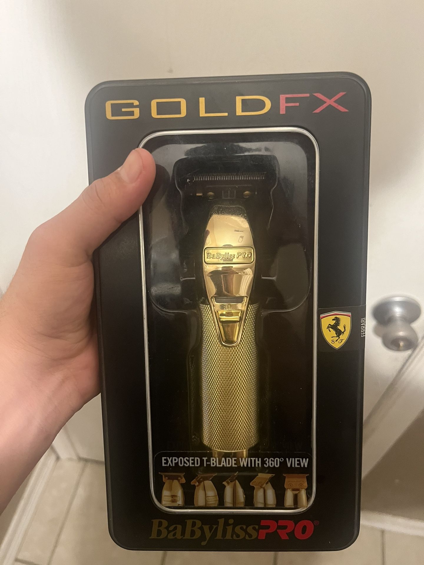 Gold FX Babyliss trimmer