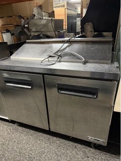 Used Blue Air 48” sandwich prep cooler commercial