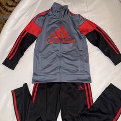 Kids Adidas Track Suite Size 6