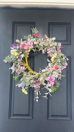 2 door wreaths