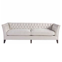COUCH Duncan Nomad Snow Upholstered Sofa in White by Universal Furniture