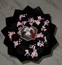 Jack & Sally Nightmare Before Christmas Flower Bouquet