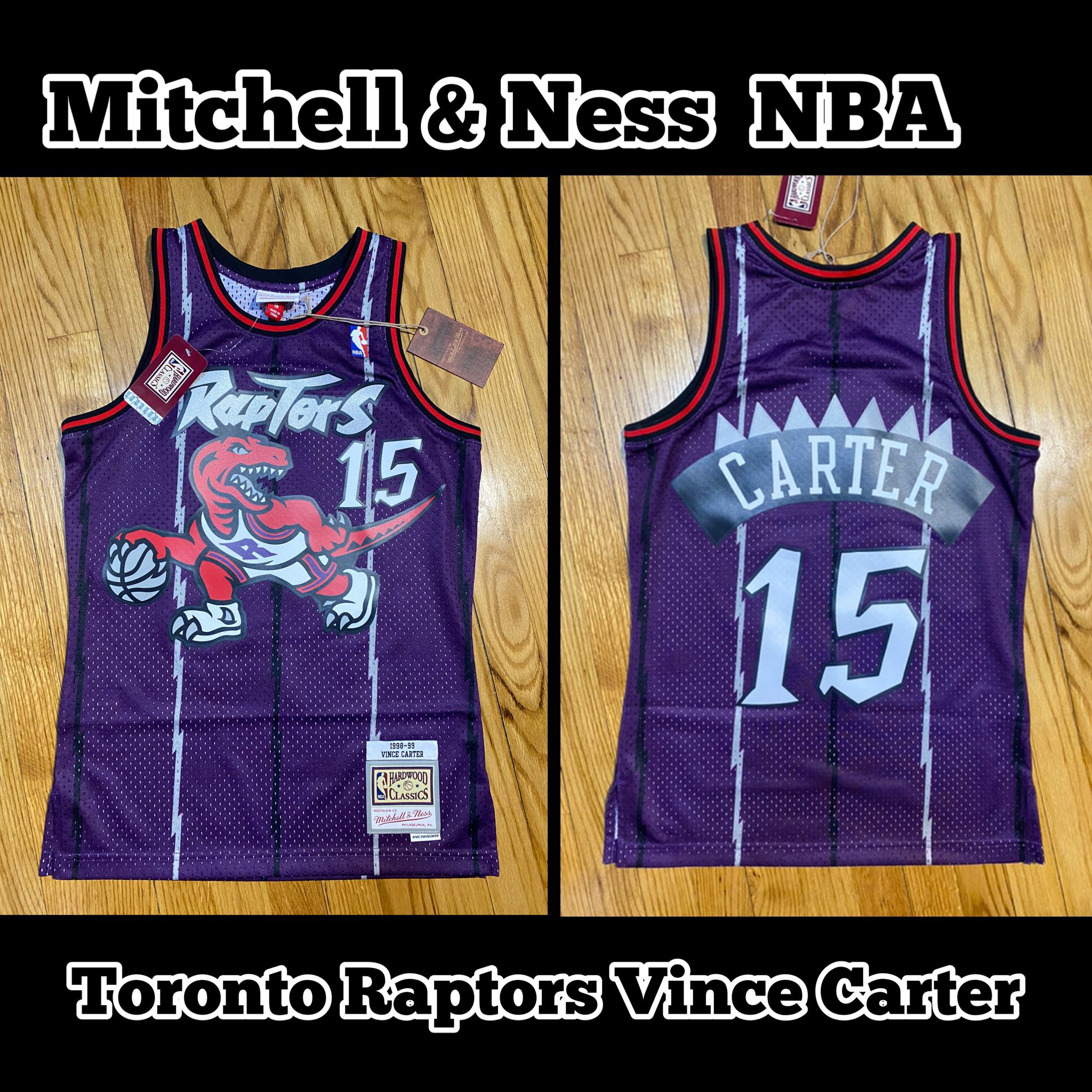 Mitchell & Ness Toronto Raptors Vince Carter #15 Swingman Jersey