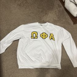 Omega Phi Alpha sorority crewneck sweatshirt