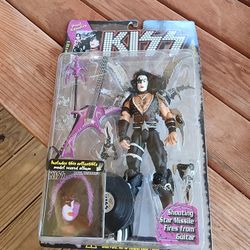 VINTAGE Kiss Paul Stanley McFarlane Ultra Action Figure 1997 New Sealed!